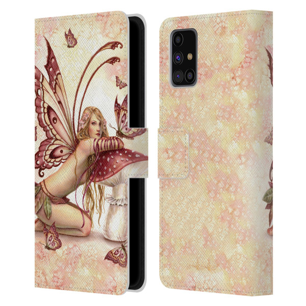 Selina Fenech Fairies Small Things Leather Book Wallet Case Cover For Samsung Galaxy M31s (2020)