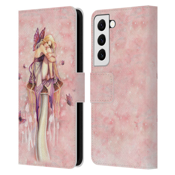 Selina Fenech Fairies Littlest Leather Book Wallet Case Cover For Samsung Galaxy S22 5G