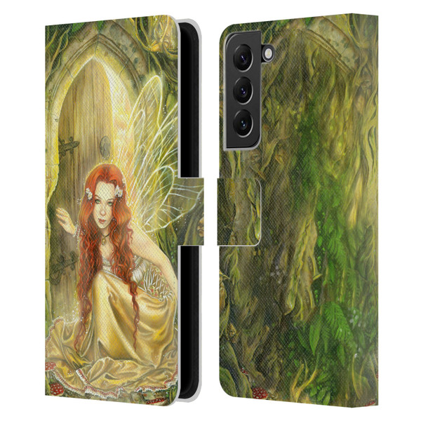 Selina Fenech Fairies Threshold Leather Book Wallet Case Cover For Samsung Galaxy S22+ 5G