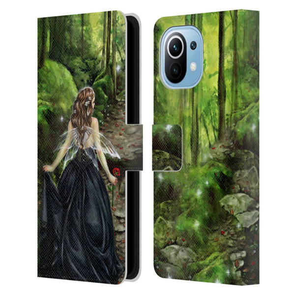 Selina Fenech Fairies Along The Forest Path Leather Book Wallet Case Cover For Xiaomi Mi 11