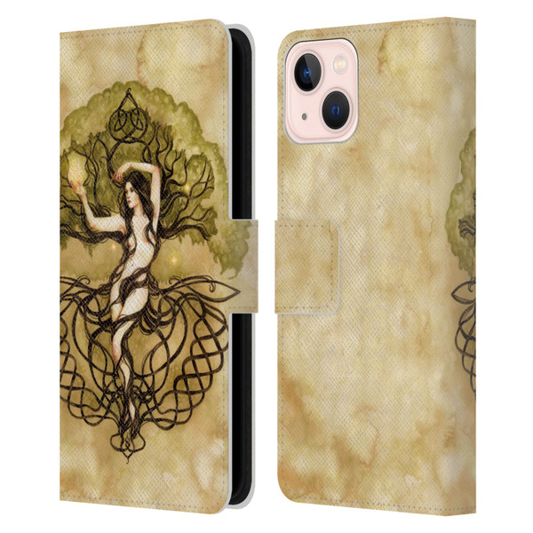 Selina Fenech Fantasy Earth Life Magic Leather Book Wallet Case Cover For Apple iPhone 13