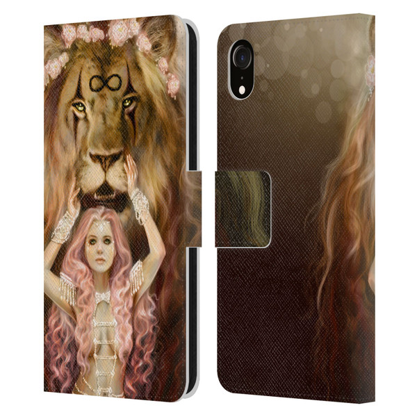 Selina Fenech Fantasy Strength Leather Book Wallet Case Cover For Apple iPhone XR
