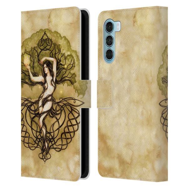 Selina Fenech Fantasy Earth Life Magic Leather Book Wallet Case Cover For Motorola Edge S30 / Moto G200 5G