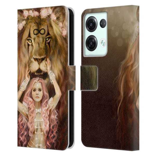 Selina Fenech Fantasy Strength Leather Book Wallet Case Cover For OPPO Reno8 Pro