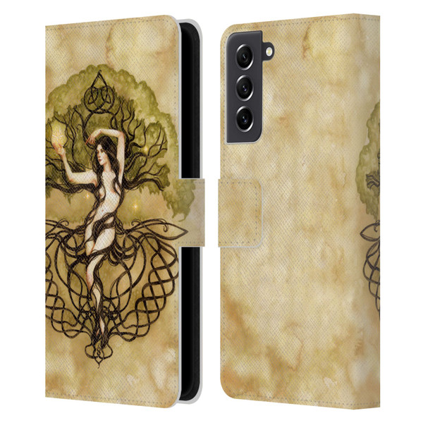 Selina Fenech Fantasy Earth Life Magic Leather Book Wallet Case Cover For Samsung Galaxy S21 FE 5G