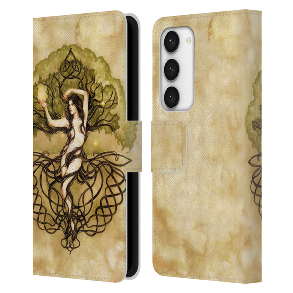 Selina Fenech Fantasy Earth Life Magic Leather Book Wallet Case Cover For Samsung Galaxy S23 5G