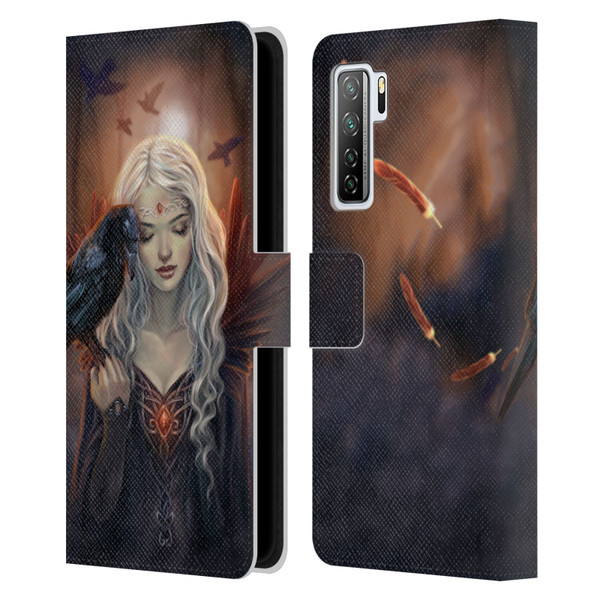 Selina Fenech Gothic Ravenkin Leather Book Wallet Case Cover For Huawei Nova 7 SE/P40 Lite 5G