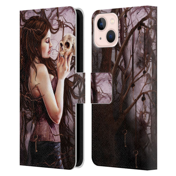 Selina Fenech Gothic I Knew Him Well Leather Book Wallet Case Cover For Apple iPhone 13