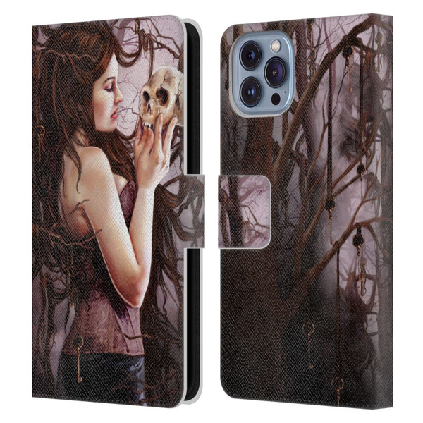 Selina Fenech Gothic I Knew Him Well Leather Book Wallet Case Cover For Apple iPhone 14