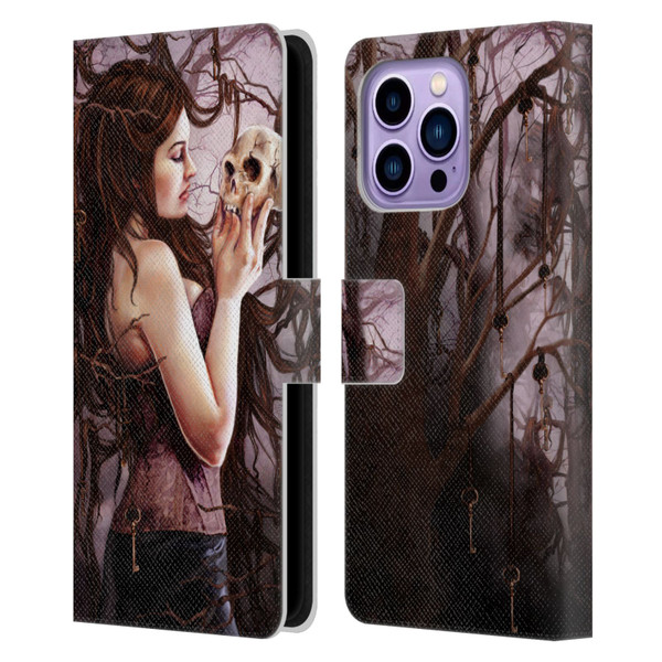 Selina Fenech Gothic I Knew Him Well Leather Book Wallet Case Cover For Apple iPhone 14 Pro Max