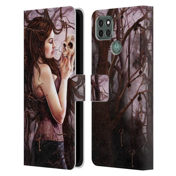Selina Fenech Gothic I Knew Him Well Leather Book Wallet Case Cover For Motorola Moto G9 Power
