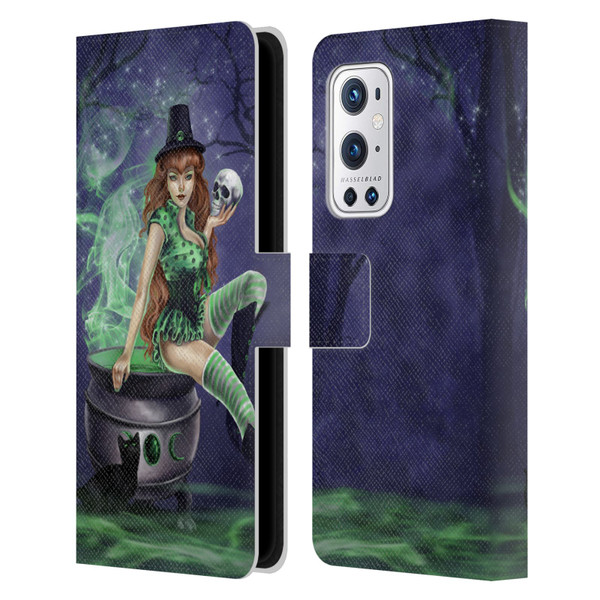 Selina Fenech Gothic Jinxed Leather Book Wallet Case Cover For OnePlus 9 Pro