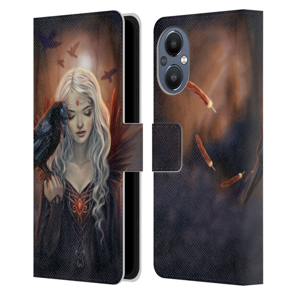 Selina Fenech Gothic Ravenkin Leather Book Wallet Case Cover For OnePlus Nord N20 5G
