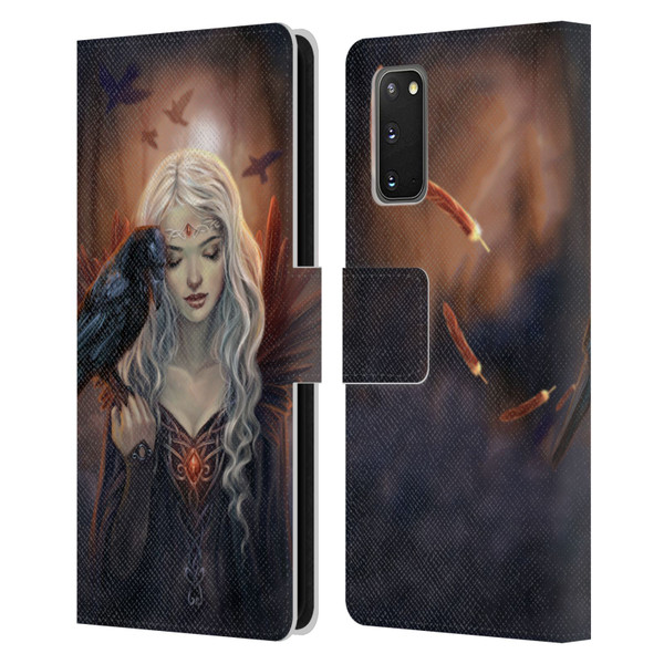 Selina Fenech Gothic Ravenkin Leather Book Wallet Case Cover For Samsung Galaxy S20 / S20 5G