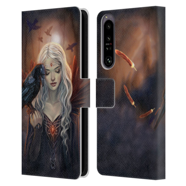 Selina Fenech Gothic Ravenkin Leather Book Wallet Case Cover For Sony Xperia 1 IV