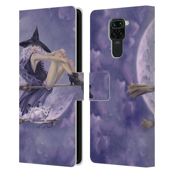 Selina Fenech Gothic Bewitched Leather Book Wallet Case Cover For Xiaomi Redmi Note 9 / Redmi 10X 4G