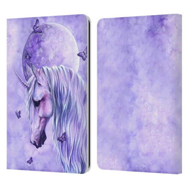 Selina Fenech Unicorns Moonlit Magic Leather Book Wallet Case Cover For Amazon Kindle Paperwhite 1 / 2 / 3