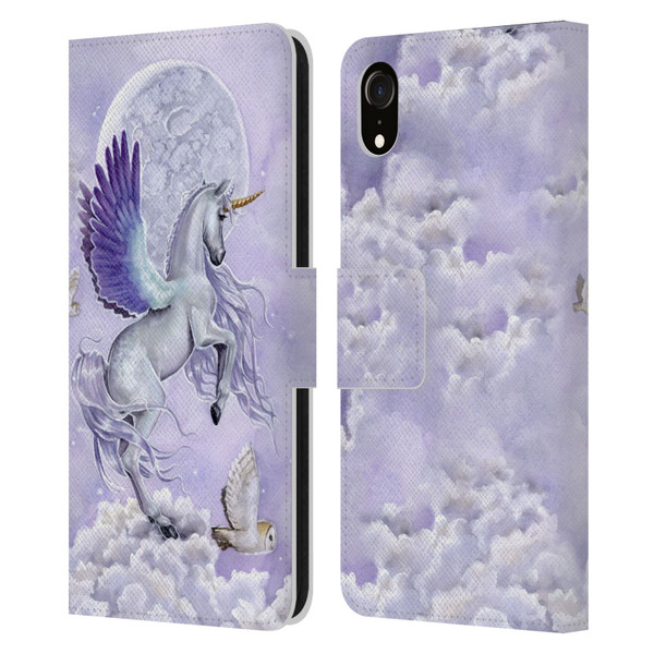 Selina Fenech Unicorns Moonshine Leather Book Wallet Case Cover For Apple iPhone XR