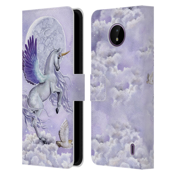 Selina Fenech Unicorns Moonshine Leather Book Wallet Case Cover For Nokia C10 / C20