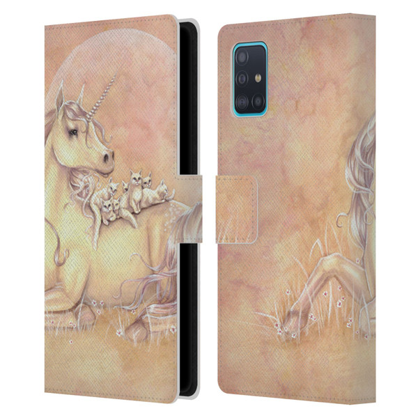 Selina Fenech Unicorns Purrfect Friends Leather Book Wallet Case Cover For Samsung Galaxy A51 (2019)