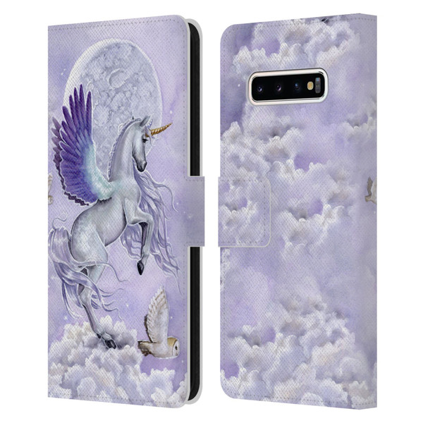 Selina Fenech Unicorns Moonshine Leather Book Wallet Case Cover For Samsung Galaxy S10+ / S10 Plus
