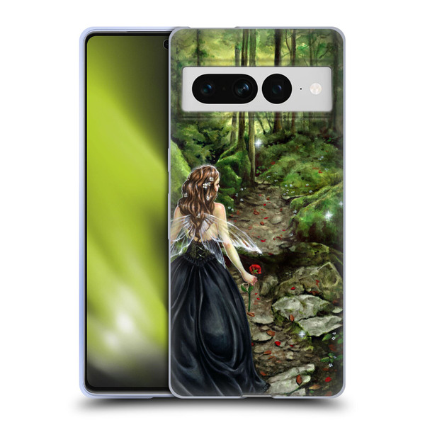 Selina Fenech Fairies Along The Forest Path Soft Gel Case for Google Pixel 7 Pro