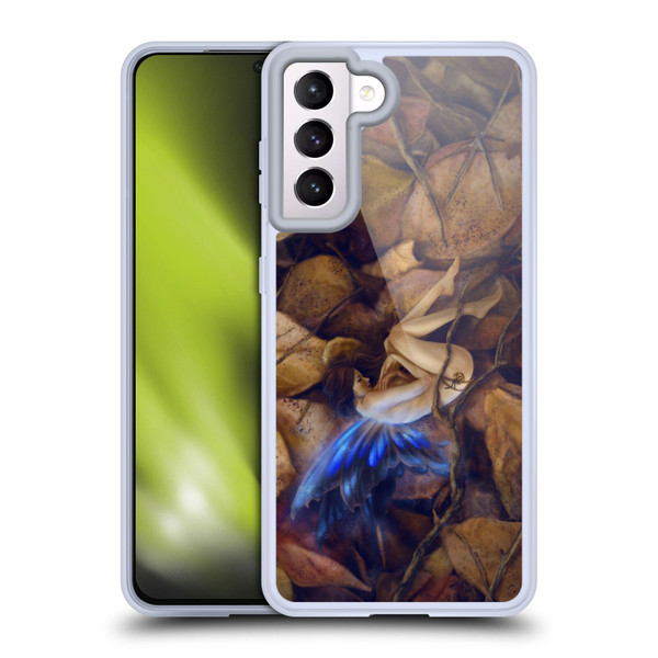 Selina Fenech Fairies Autumn Slumber Soft Gel Case for Samsung Galaxy S21 5G
