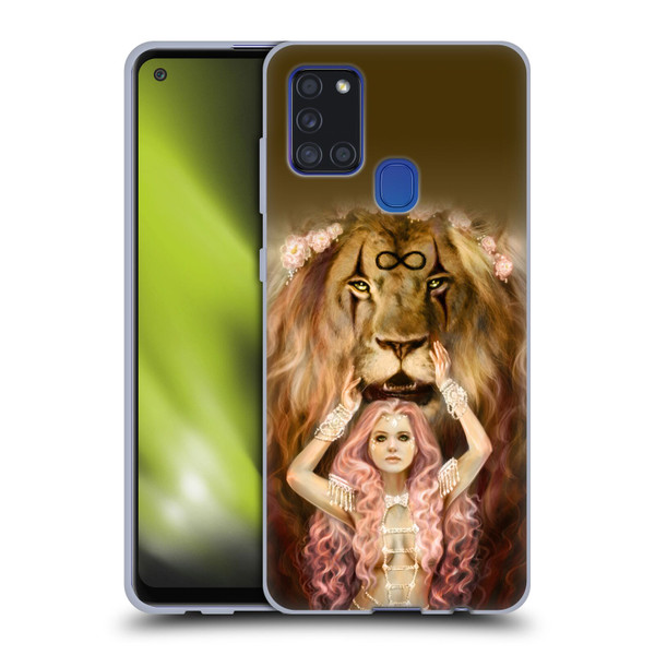 Selina Fenech Fantasy Strength Soft Gel Case for Samsung Galaxy A21s (2020)