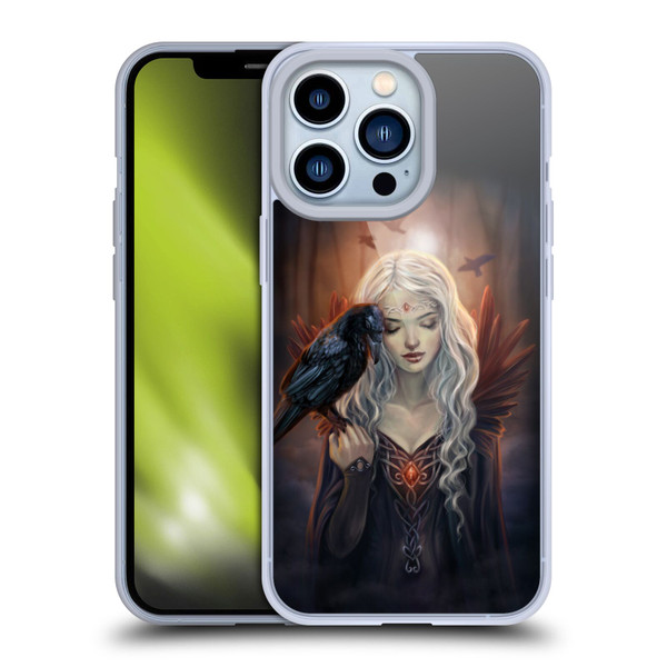 Selina Fenech Gothic Ravenkin Soft Gel Case for Apple iPhone 13 Pro