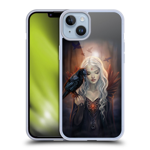 Selina Fenech Gothic Ravenkin Soft Gel Case for Apple iPhone 14 Plus