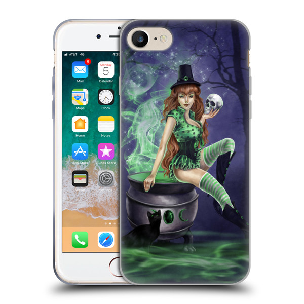 Selina Fenech Gothic Jinxed Soft Gel Case for Apple iPhone 7 / 8 / SE 2020 & 2022