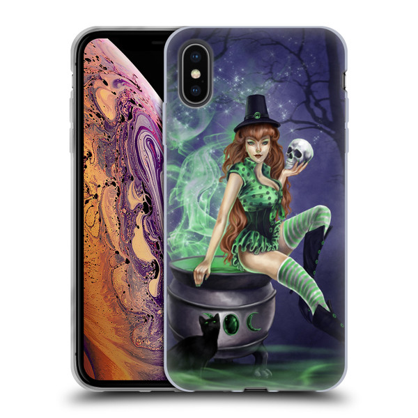 Selina Fenech Gothic Jinxed Soft Gel Case for Apple iPhone XS Max