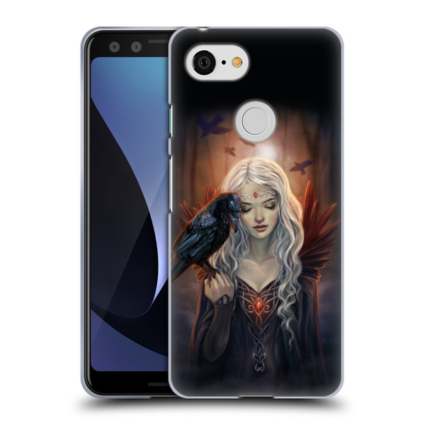 Selina Fenech Gothic Ravenkin Soft Gel Case for Google Pixel 3