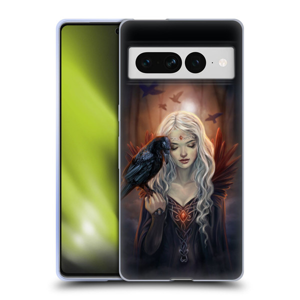 Selina Fenech Gothic Ravenkin Soft Gel Case for Google Pixel 7 Pro