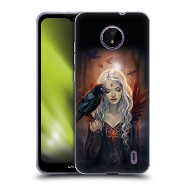 Selina Fenech Gothic Ravenkin Soft Gel Case for Nokia C10 / C20