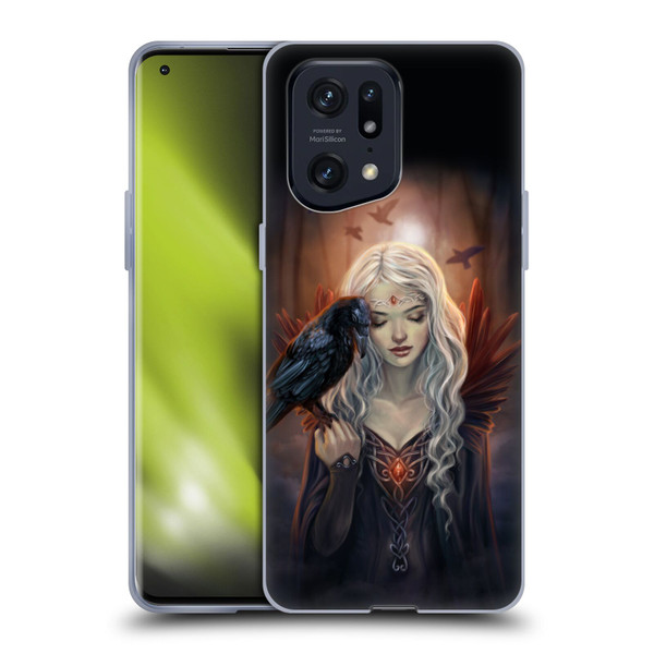 Selina Fenech Gothic Ravenkin Soft Gel Case for OPPO Find X5 Pro