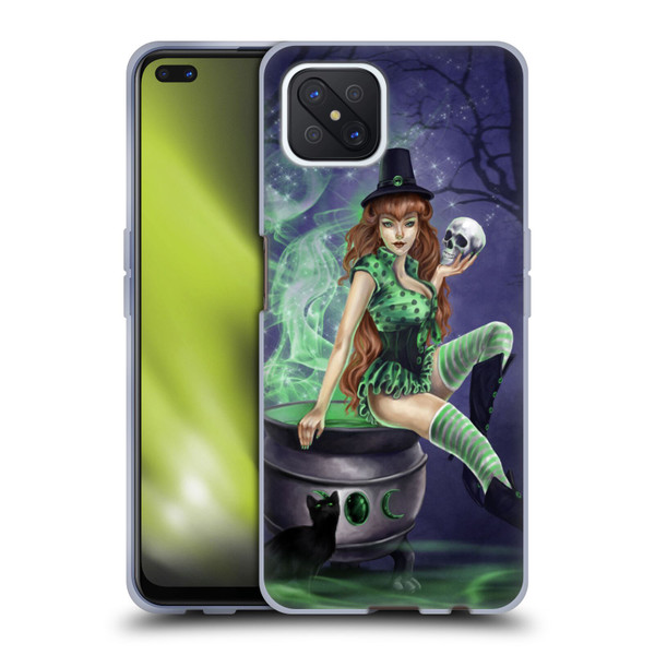 Selina Fenech Gothic Jinxed Soft Gel Case for OPPO Reno4 Z 5G