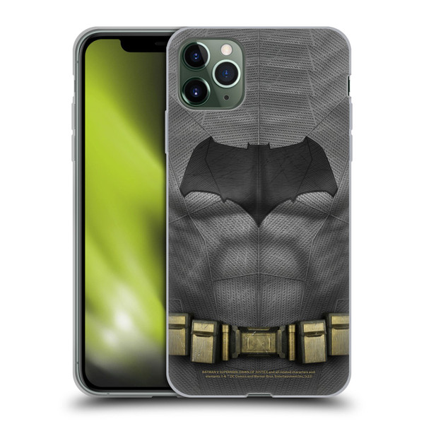 Batman V Superman: Dawn of Justice Graphics Batman Costume Soft Gel Case for Apple iPhone 11 Pro Max