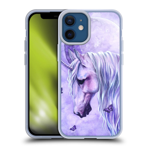 Selina Fenech Unicorns Moonlit Magic Soft Gel Case for Apple iPhone 12 Mini