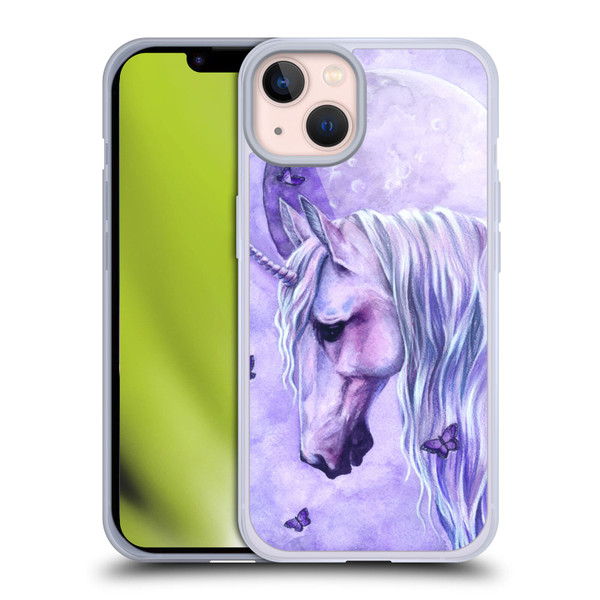 Selina Fenech Unicorns Moonlit Magic Soft Gel Case for Apple iPhone 13