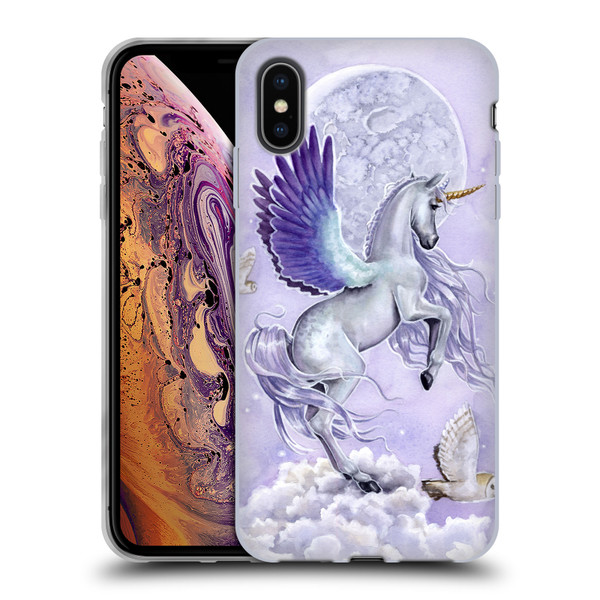 Selina Fenech Unicorns Moonshine Soft Gel Case for Apple iPhone XS Max