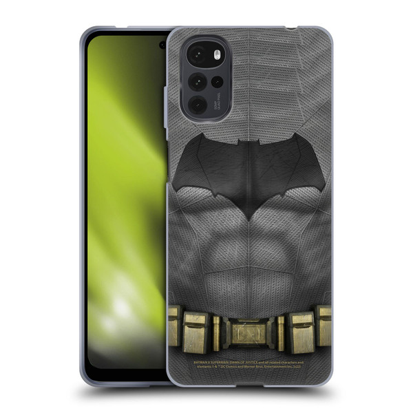 Batman V Superman: Dawn of Justice Graphics Batman Costume Soft Gel Case for Motorola Moto G22