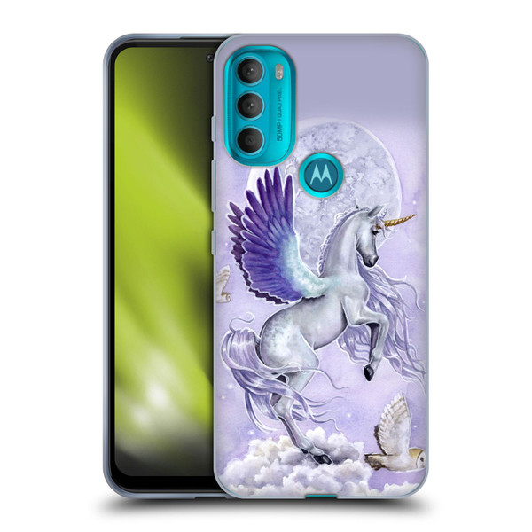 Selina Fenech Unicorns Moonshine Soft Gel Case for Motorola Moto G71 5G