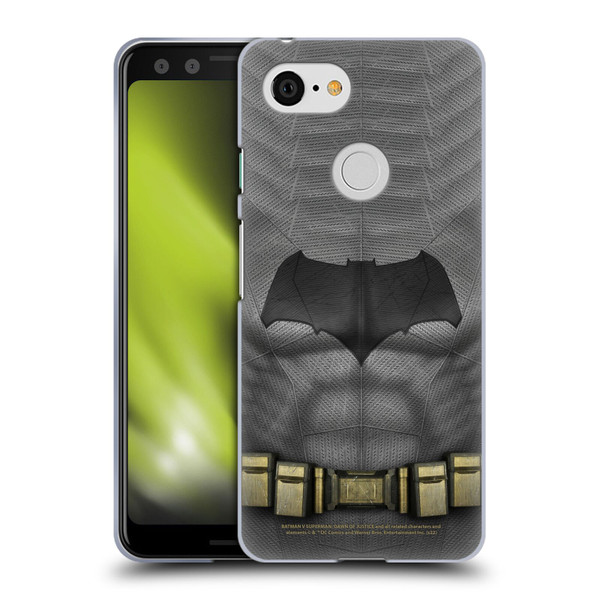 Batman V Superman: Dawn of Justice Graphics Batman Costume Soft Gel Case for Google Pixel 3