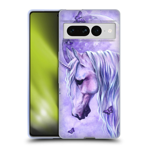 Selina Fenech Unicorns Moonlit Magic Soft Gel Case for Google Pixel 7 Pro