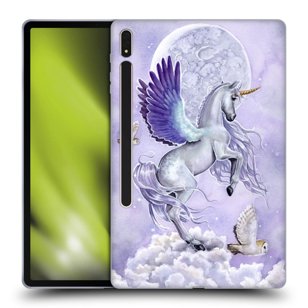 Selina Fenech Unicorns Moonshine Soft Gel Case for Samsung Galaxy Tab S8 Plus