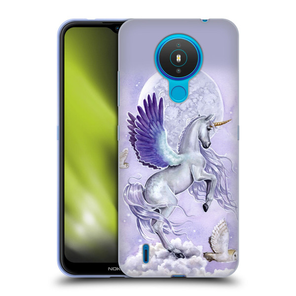 Selina Fenech Unicorns Moonshine Soft Gel Case for Nokia 1.4