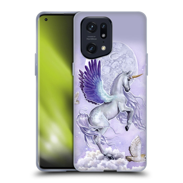 Selina Fenech Unicorns Moonshine Soft Gel Case for OPPO Find X5 Pro