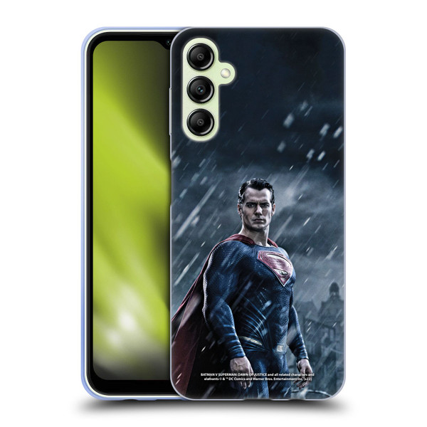 Batman V Superman: Dawn of Justice Graphics Superman Soft Gel Case for Samsung Galaxy A14 5G
