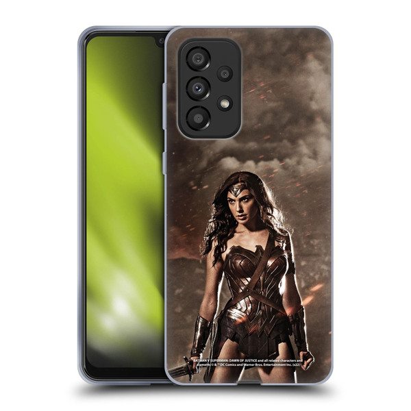 Batman V Superman: Dawn of Justice Graphics Wonder Woman Soft Gel Case for Samsung Galaxy A33 5G (2022)